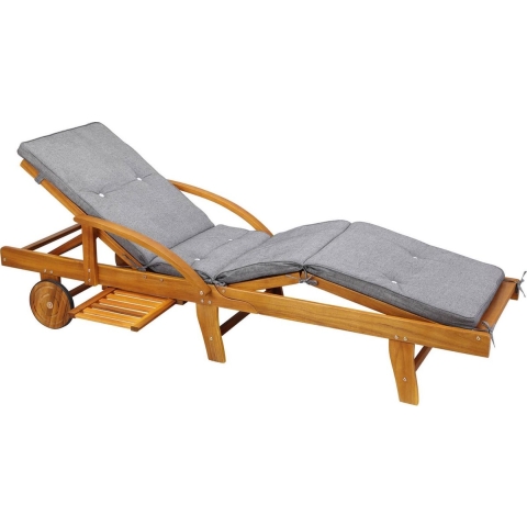 Ligbedkussen Tami Sun Grijs Gemeleerd 194x55x5cm