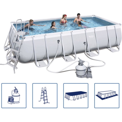 Bestway Power Steel™ Framepool Set 549x274x122cm