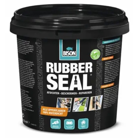 6x Bison Rubber Seal Pot 750 ml