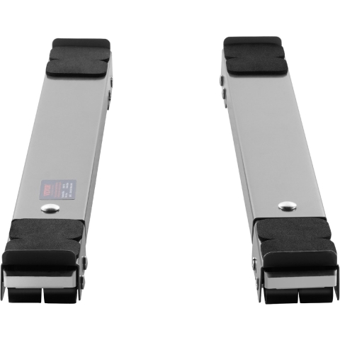 VEVOR Transport Dolly Set van 2, 150 kg laadvermogen, meubelroller, 70 x 5 x 4 cm mobiele roller met verstelbare basis voor wasmachine en droger, apparaatwielen voor het transporteren van wasmachines, grijs