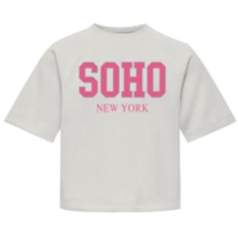 Kids Only T-Shirt - KogDitta - Cloud Danser/Soho New York/Tijger - Kids Only - 11-12 jaar (146-152) - T-Shirts
