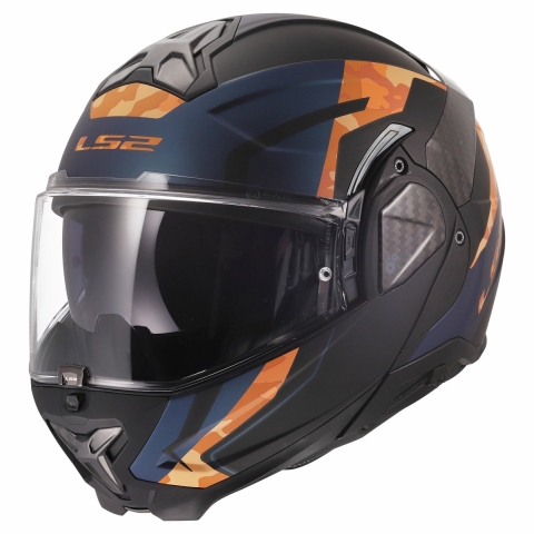 Modulaire motorhelm LS2 FF910 Advant II Glide