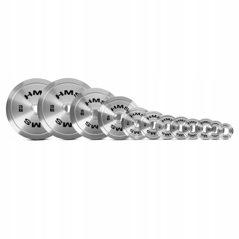 HMS Fitness Olympische Gekalibreerde Halterschijf - 25 kg