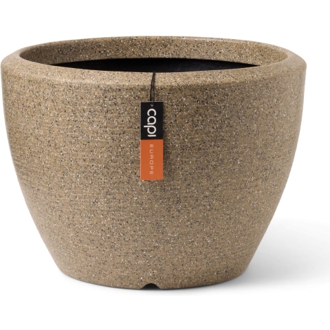 Pot bol Arc Granite 156 x 90 warm taupe bloempot Capi Europe - Capi europe