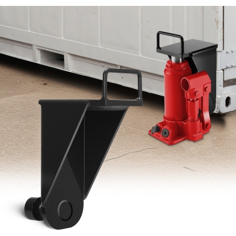 VEVOR containerkrik met U-vormige handgreep, 5,6 ton, 1 stuk, opslagnivelleerbooster, bestand tegen zon en regen, containerhijsoog voor de scheepvaart, logistiek, magazijnbeheer