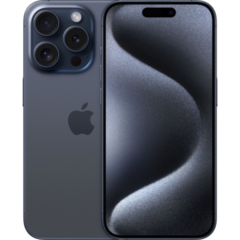 Apple iPhone 15 Pro - 128GB - A17 Pro-chip - Blauw Titanium