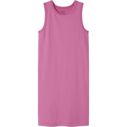 Name It Jurk - Rib - Slijm - Noos - NkfNakal - Strawberry Maan - Name It - 9 jaar (134) - Jurk