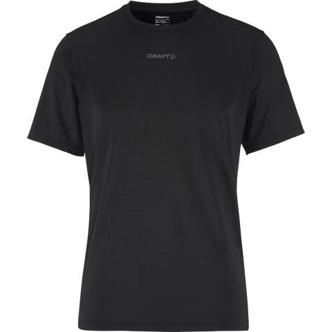 Craft ADV Essence SS Tee II hardloop- trainingsshirt korte mouwen zwart heren, M