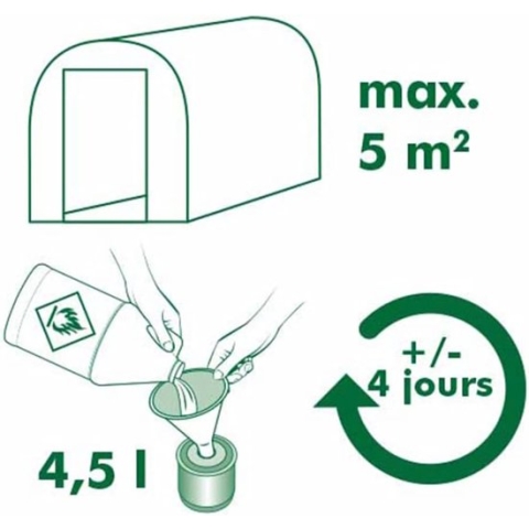 Nature - Tuinkasverwarmer - H41 x Ø30cm - 4,5L voor paraffineolie