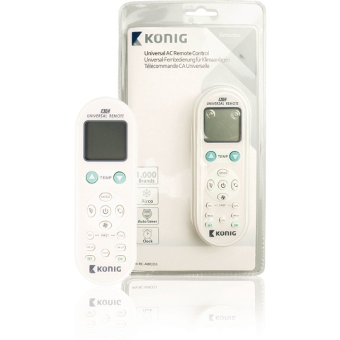 König KN-RC-AIRCO3 Aircoafstandsbediening 1.000 In 1