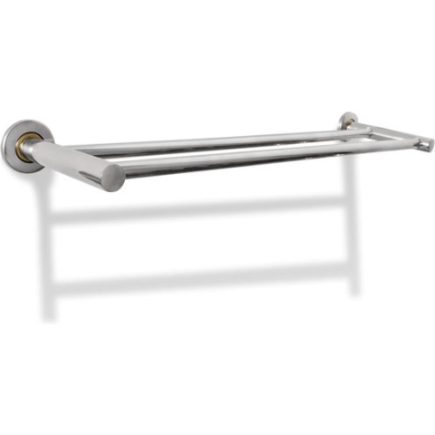 vidaXL-Handdoekenrek-met-2-buizen-roestvrij-staal