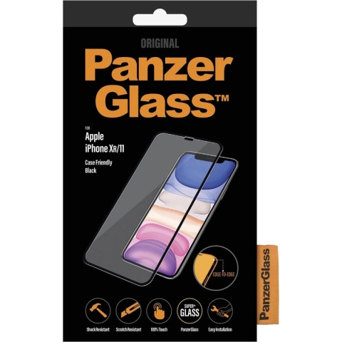 PanzerGlass Apple iPhone XR/iPhone 11 - Zwart CF Super+ Glass