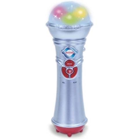 Bontempi Spa Microfoon - Speelgoedmicrofoon - Zilver