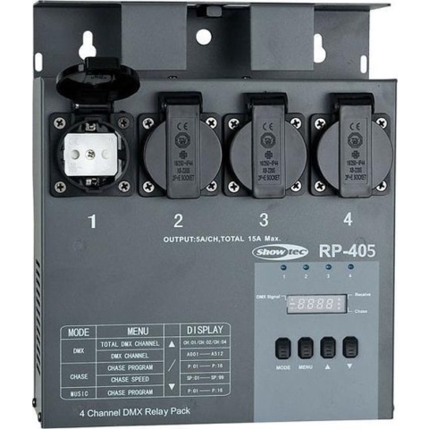 Showtec RP-405 MKII Relay Pack Switchpack