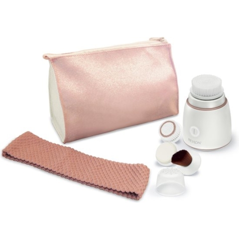 Revlon RVSP3538UKE gezichtsreinigingsborstel Wit Batterij/Accu