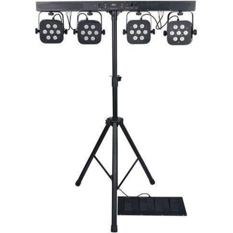 Showtec Compact Power Light Set MKII incl. tas voetschakelaar en standaard