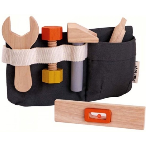 PlanToys Houten Speelgoed Gereedschapsriem