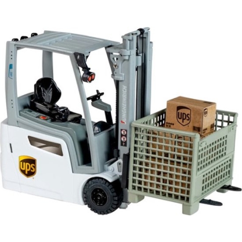 UPS Speelgoedvorkheftruck radiografisch Jungheinrich 1:13