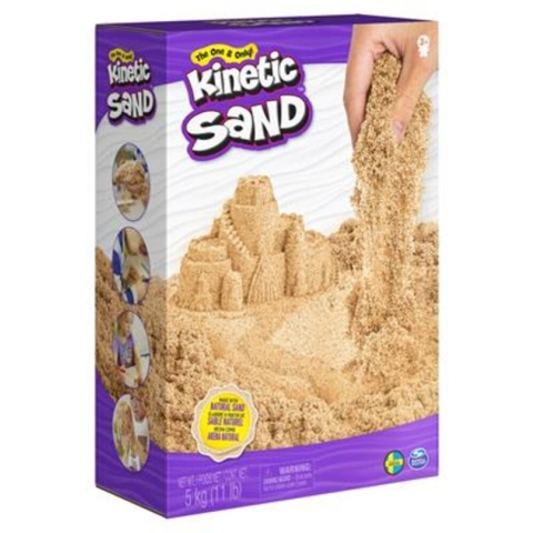 Kinetic Sand - 5 kg - Bruin - Natuurlijk Zand - Sensorisch speelgoed