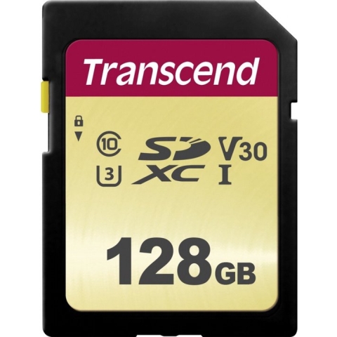Transcend 500S SDXC - 128GB