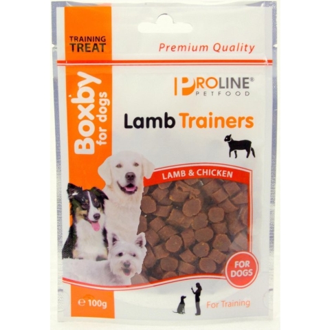 Proline Boxby Lamb Trainers - Lam - Hondensnack - 100 g