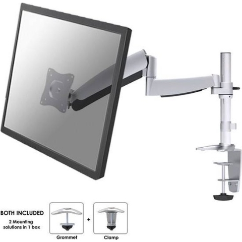 Neomounts by Newstar FPMA-D950 monitorarm gasveer - t/m 27" - Zilver