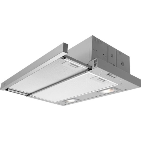 AV361RVS VLAKSCHERM AFZUIGKAP (60 CM)