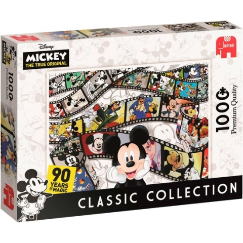 Jumbo Puzzel Disney Classic Collection Mickey Mouse 90th Anniversary - Legpuzzel - 1000 stukjes