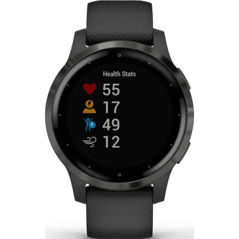 Garmin Vivoactive 4S - Smartwatch met GPS Tracker - 7 dagen batterij - 40mm - Zwart/Gunmetal