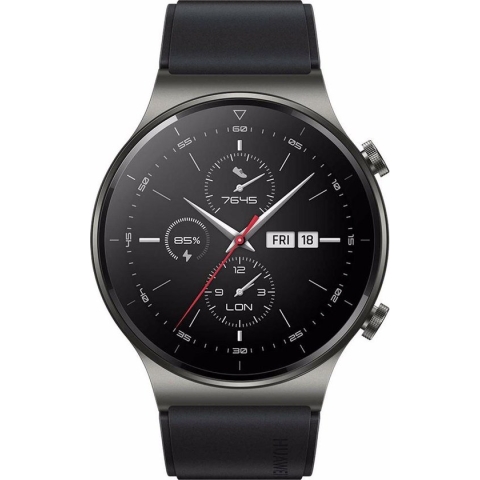 Huawei Watch GT 2 Pro - Smartwatch - 46 mm - 2 weken batterijduur - Zwart