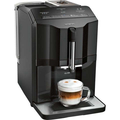 Siemens EQ.300 TI35A209RW - Volautomatische espressomachine - Zwart