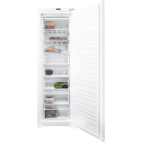 Inventum IVR1785S - Inbouw vriezer - Nis 178 cm - 197 liter - No Frost - Supervriezen - 8 lades/vakken - Sleepdeur - Wit