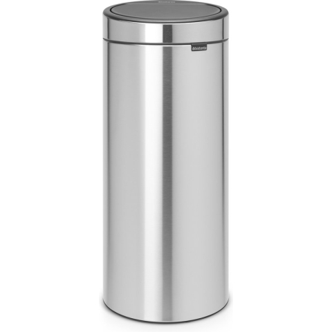 Brabantia Touch Bin Prullenbak - 30 liter - Matt Steel