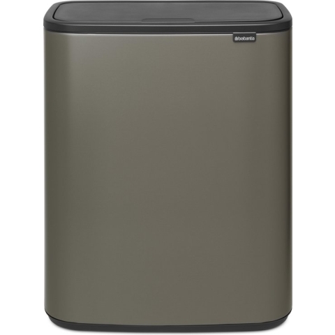 Brabantia Bo Touch Bin Prullenbak - 60 liter - Platinum