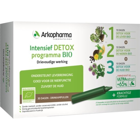arkofluids Intensief detox programma bio drinkampullen - Scal 84957