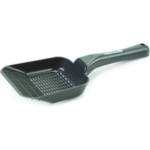 Beeztees kattenbakschep fijn antraciet