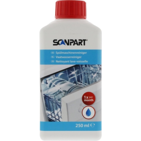 Scanpart vaatwasser reiniger 250 ml - Geschikt voor AEG Bosch Etna Miele Pelgrim Samsung Siemens Whirlpool - Universeel