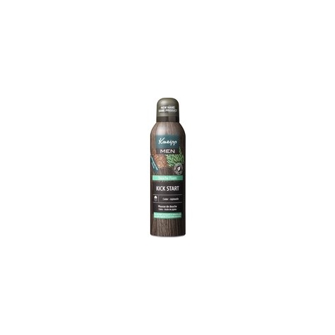 Kneipp Men Kick Start - Douche foam - Douche schuim - Ceder en Jojobaolie - Romig schuim - Vegan - 200 ml