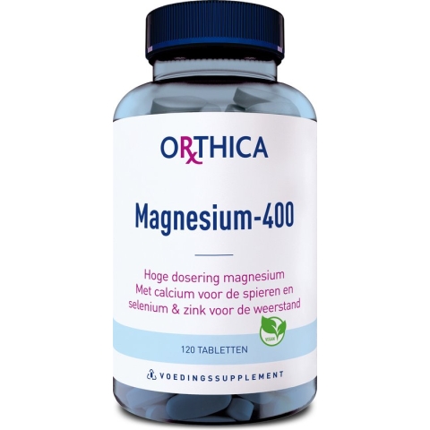Orthica Magnesium-400 (Voedingssupplement) - 120 Tabletten