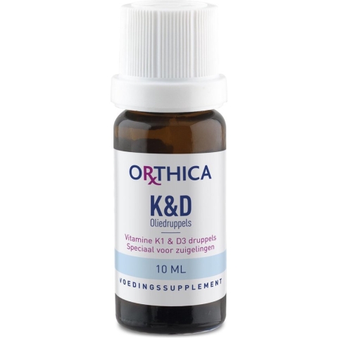 Orthica K&D Oliedruppels voor Zuigelingen - 10 ml