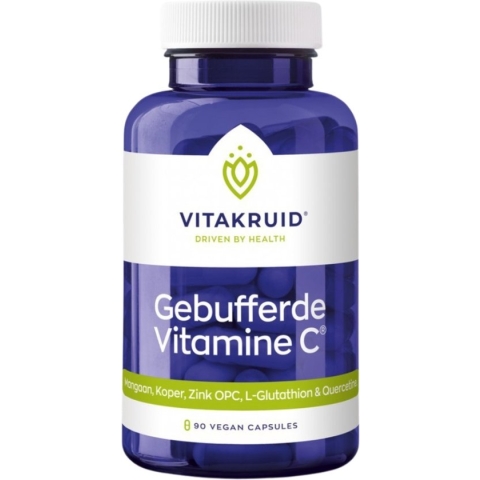Vitakruid Gebufferde Vitamine C - 90 capsules