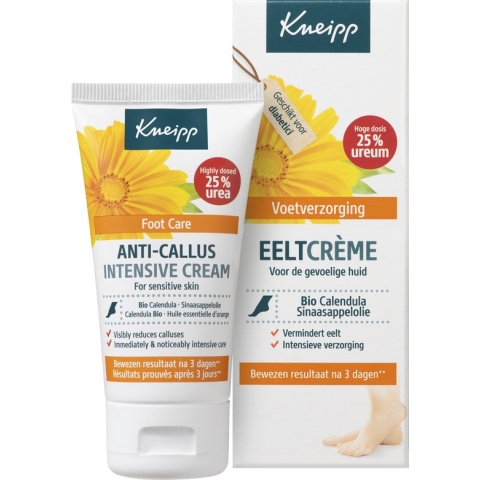 Kneipp Eeltcrème - Calendula - Voor zachte en soepele voeten - 1 st - 50 ml