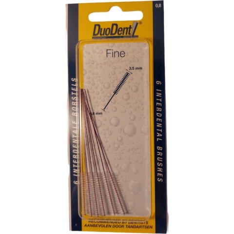 Duodent Fine 0.8 mm - 6 st - Rager