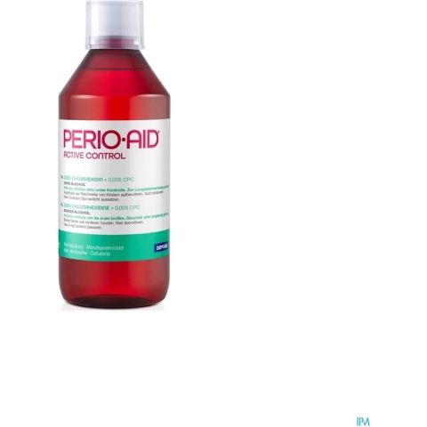 PerioAid Mondspoelmiddel Active Control 0,05% 500 ml