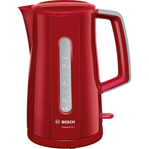 Bosch TWK3A014 CompactClass - Waterkoker - Rood