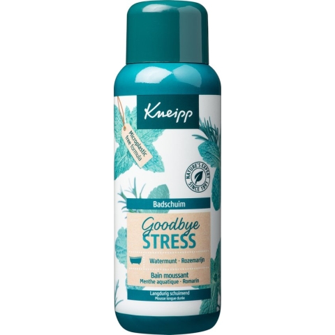 Kneipp Goodbye Stress - Badschuim - Watermunt en Rozemarijn - Ontspannend - Geschikt voor alle huidtypen - Vegan - 1 st - 400 ml