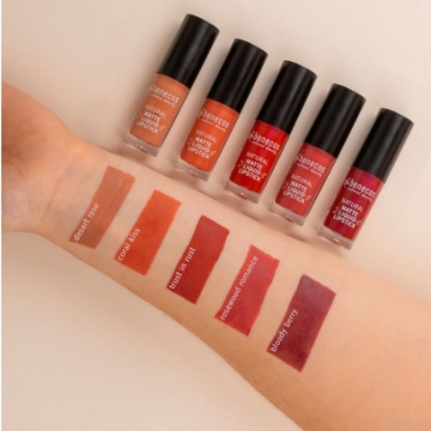 Benecos Lippenstift liquid mat trust in rust  4.5 gram