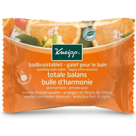 Badbruistablet Oranje Lindebloesem