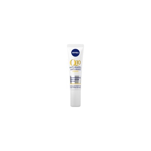NIVEA Q10 POWER Oogcontourcrème - Alle huidtypen - Oogcrème Met huideigen Q10 en creatine - Tegen Donkere Kringen en Wallen - 15 ml