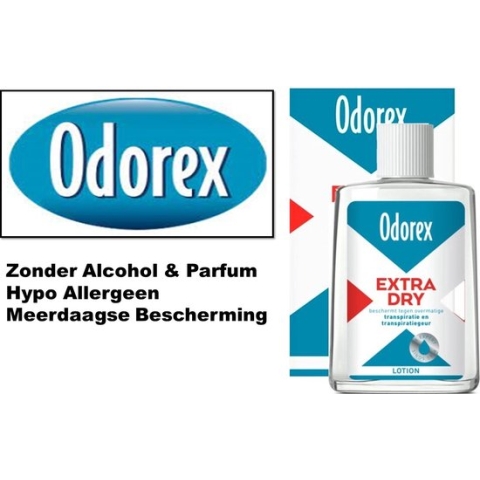 Odorex Extra Dry Vloeibare Flacon - 50 ml - Deodorant